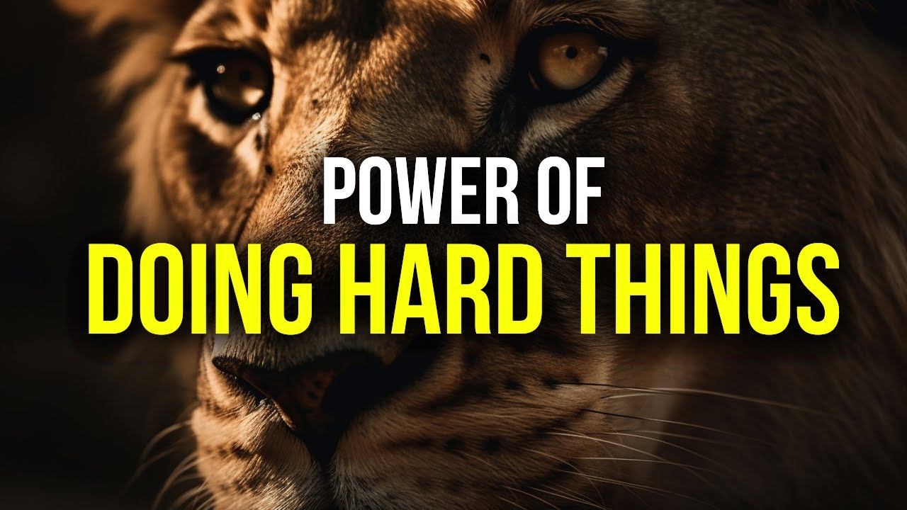 Power Of Doing Hard Things | Do What Is Hard Motivational speech By Titan Man