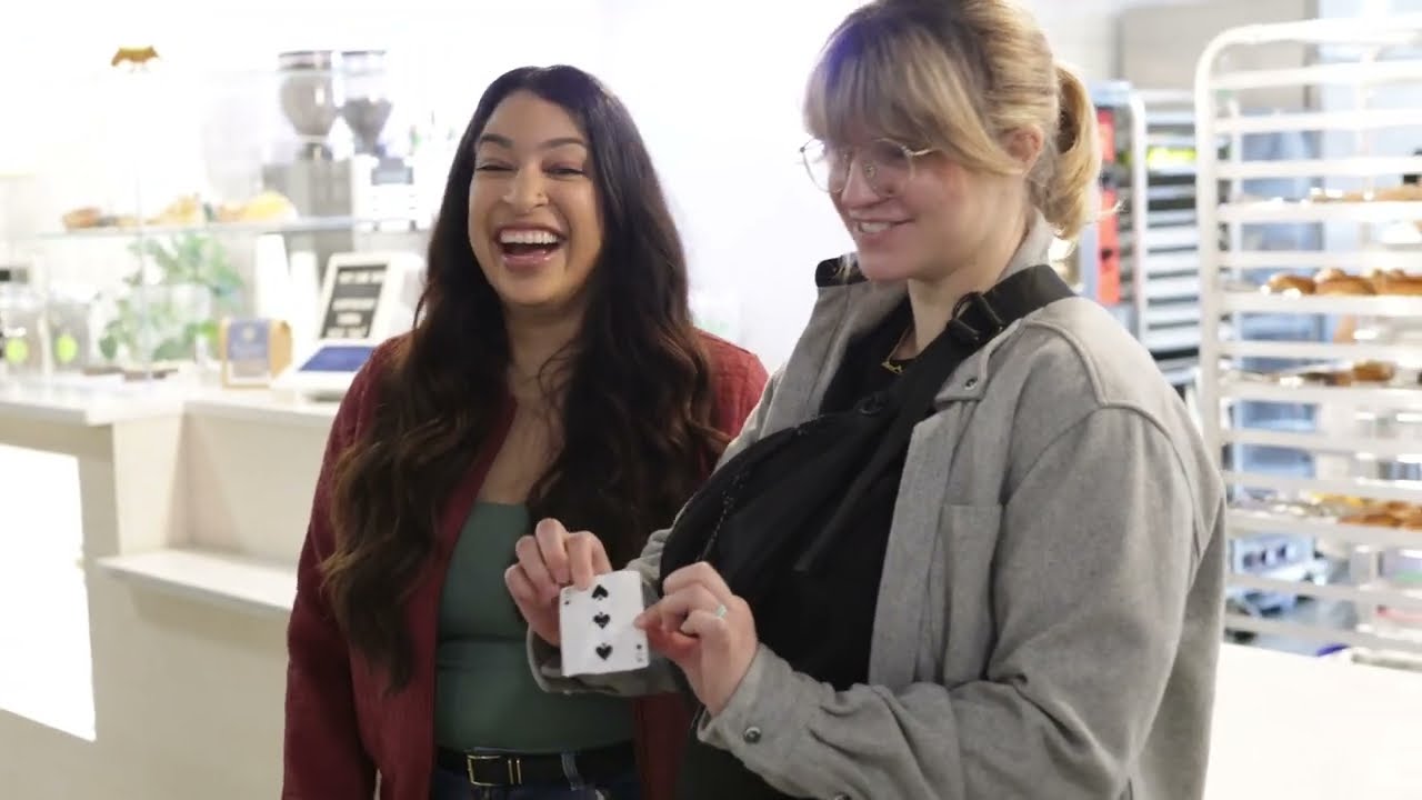 Magic at the Market - A Favourite trick of David Blaine
