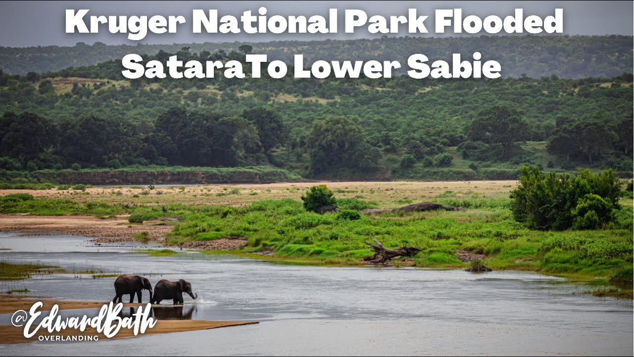 KRUGER FLOODED | Satara To Lower Sabie | Limpopo Wet Season Episode 3