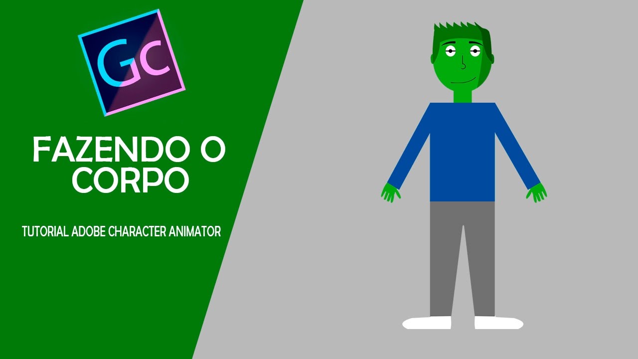 Fazendo o Corpo do Personagem - Tutorial Character Animator