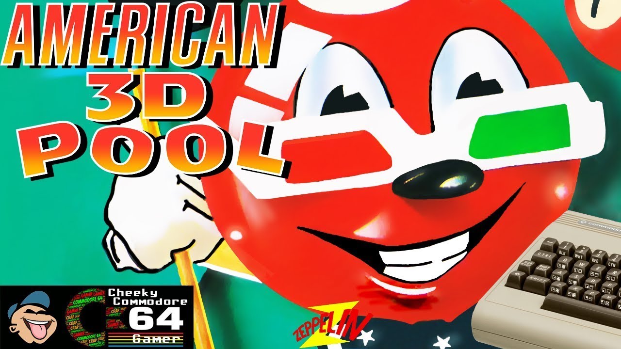 AMERICAN 3D POOL &ndash; Commodore 64 (1991) | Innovative First-Person Cue Sports Simulator