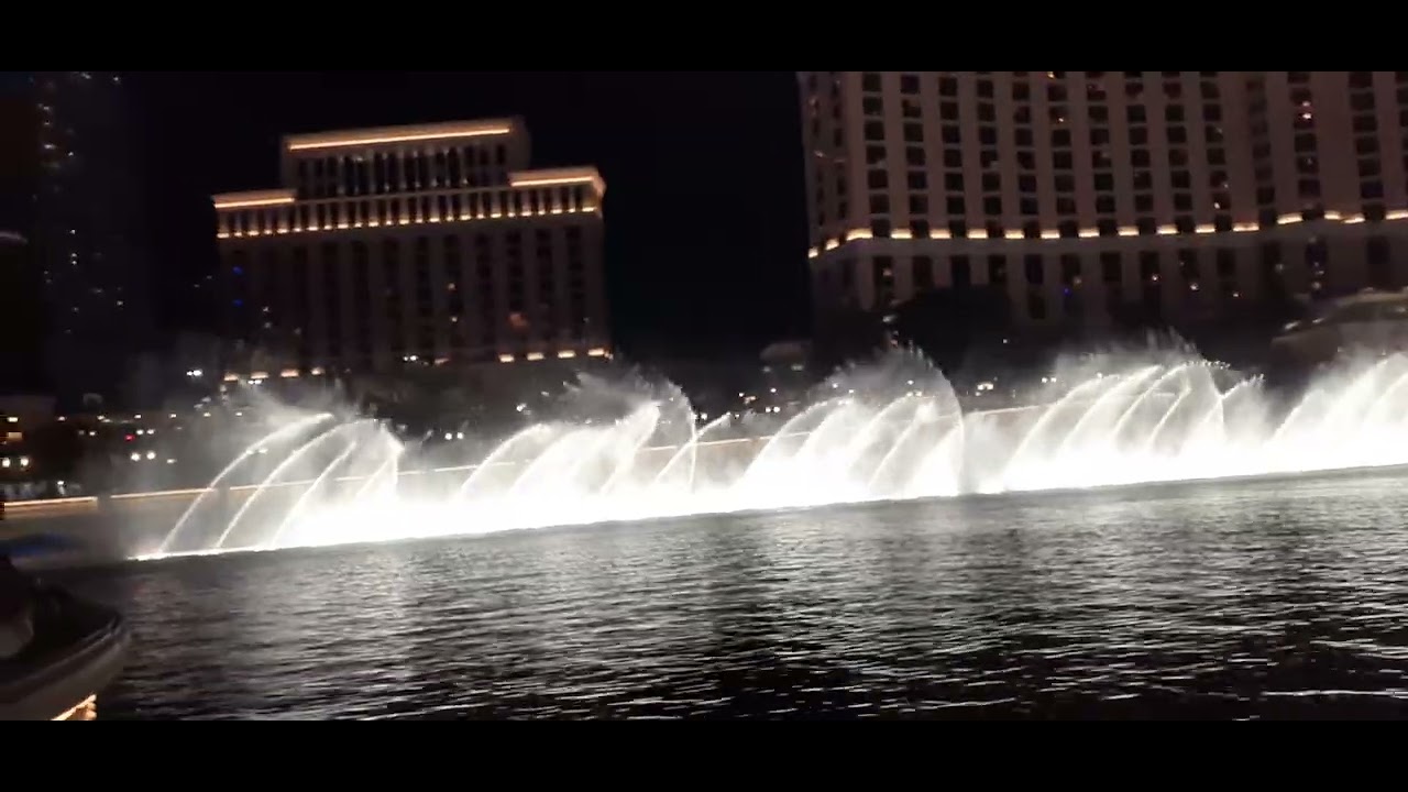 Bellagio water show Las Vegas 