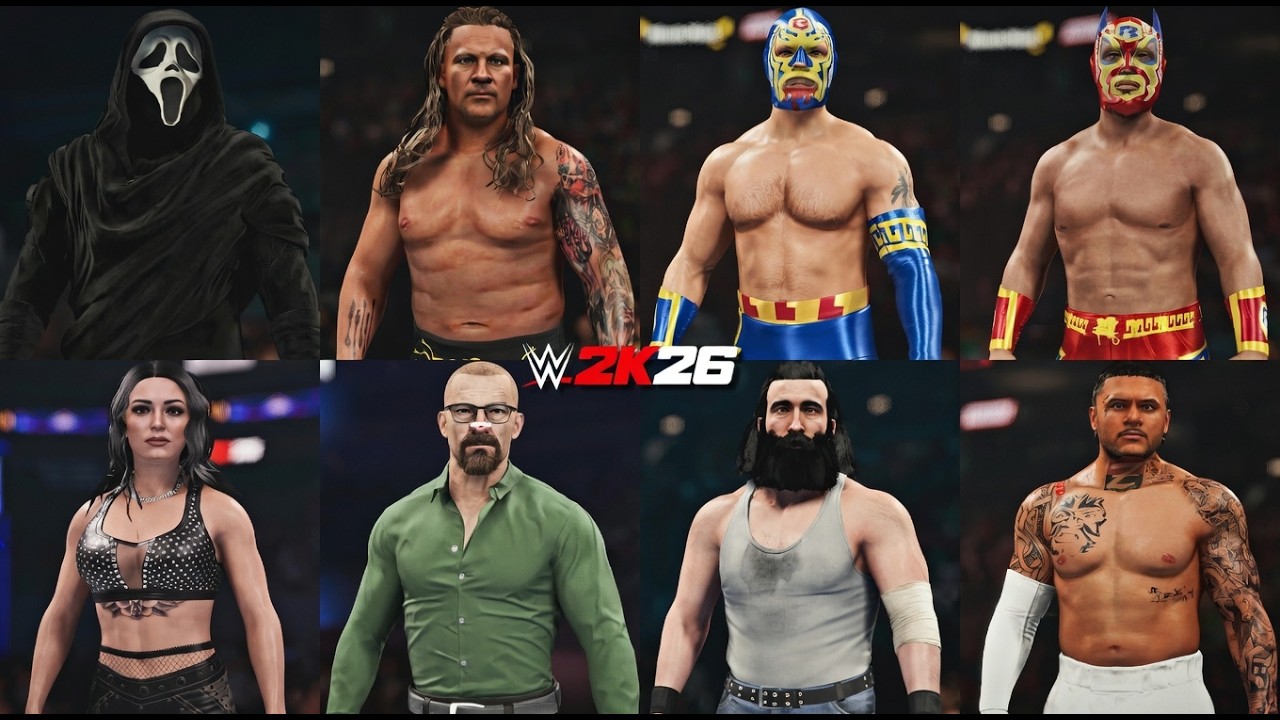 WWE 2K26: CAWS THAT YOU NEED TO DOWNLOAD | COMMUNITY CREATIONS | CREACIONES DE LA COMUNIDAD