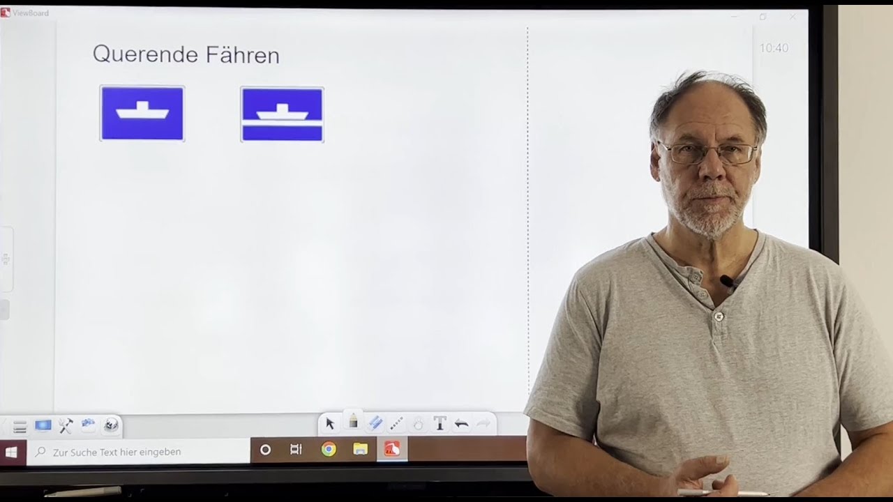 Segeln: Querende F&auml;hren