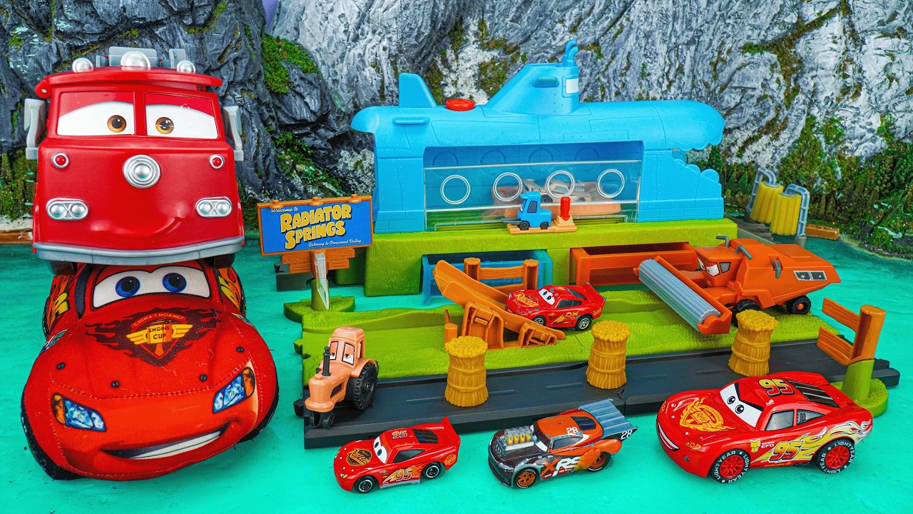 Disney Pixar Cars Unboxing Review | Disney Pixar Cars Blazing New Trails Speed Racing