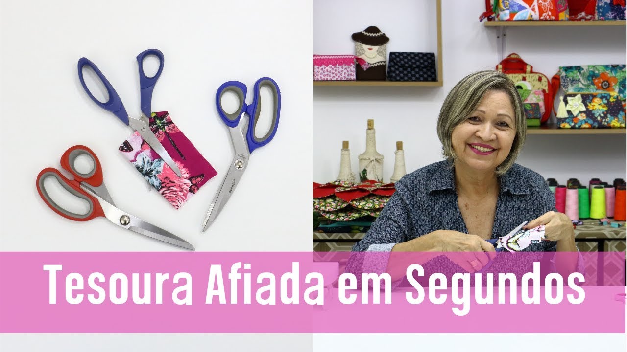 COMO AFIAR TESOURAS EM SEGUNDOS