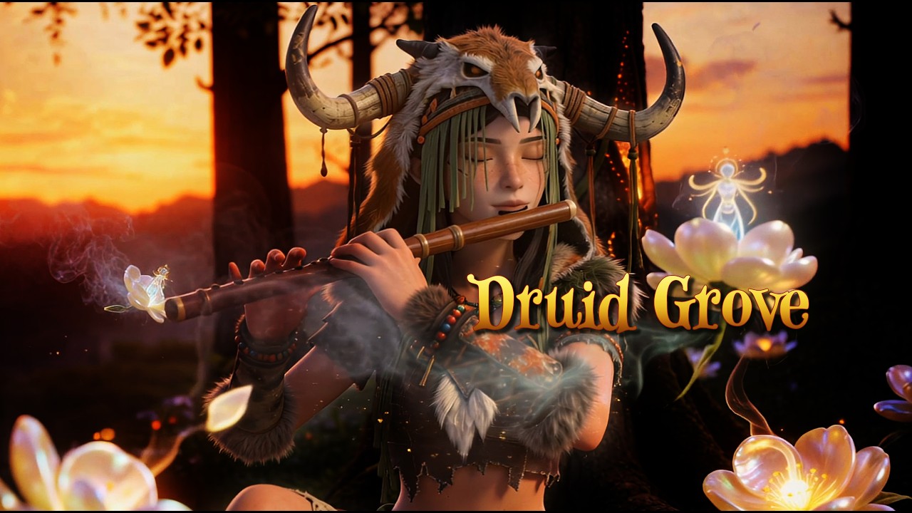 The Forest Healer’s Sanctuary: 2-Hour Relaxing Celtic Flute & Deep Focus Fantasy Music