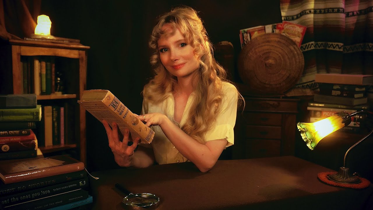 Used Book Store Role Play | ASMR | Soft Spoken / Page Turning / Books Sounds