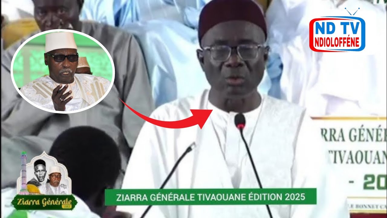 🔴MESSAGE DU KHALIF G&Eacute;N&Eacute;RAL DES TIDJANES PORT&Eacute; PAR PA MOKHTAR K&Eacute;B&Eacute; -ZIAR G&Eacute;N&Eacute;RAL 2025