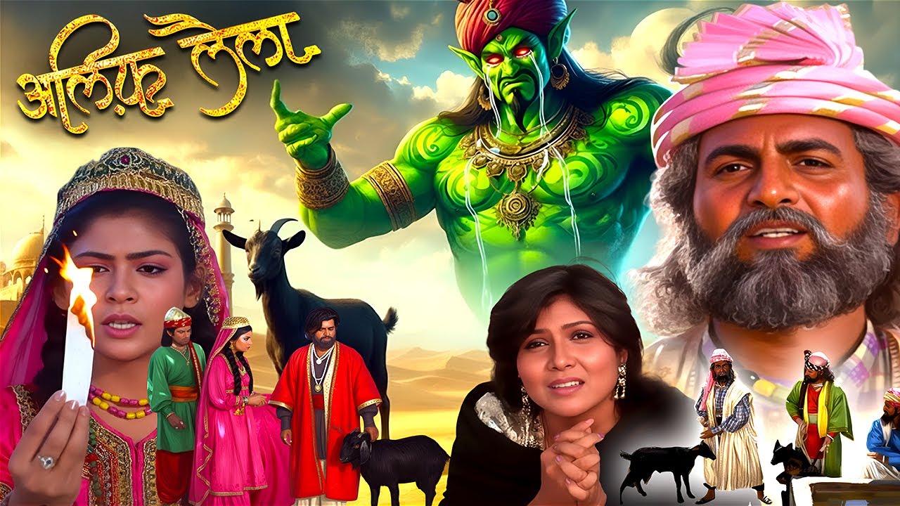 जिन्न : तेरी ज़िंदगी बड़ी दर्दभरी है जा मैं तुझे माफ़ करता हूँ | Alif Laila Superhit Serial Ep 13