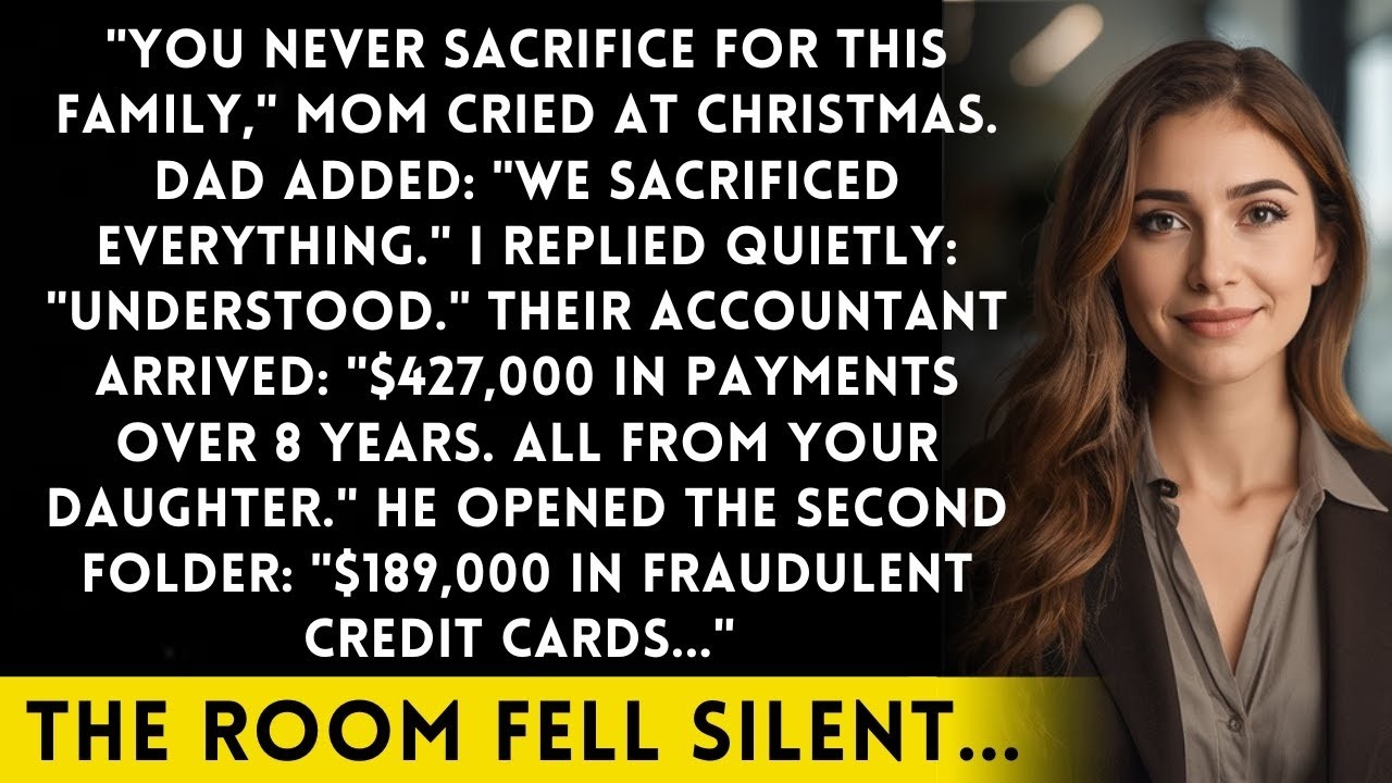 Parents Said 'You Never Sacrifice For Family' - Then Their Accountant Opened His Folder