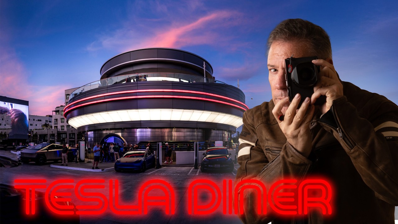 How to Shoot Cinematic Photos at Tesla’s New Diner