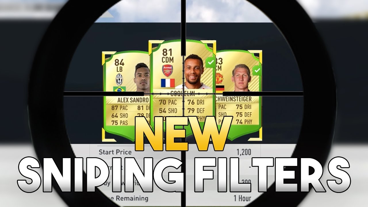 NEW AMAZING SNIPING FILTERS!!! | FIFA 17 ULTIMATE TEAM TRADING