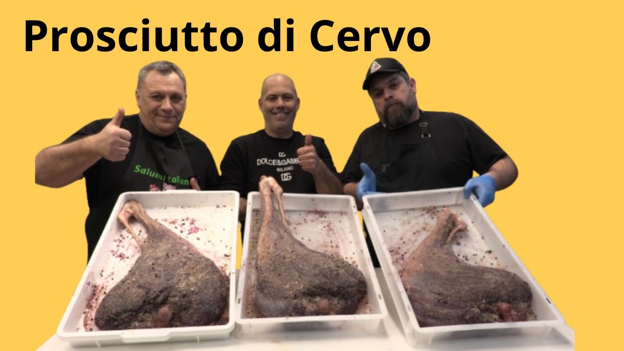 Prosciutto di cervo