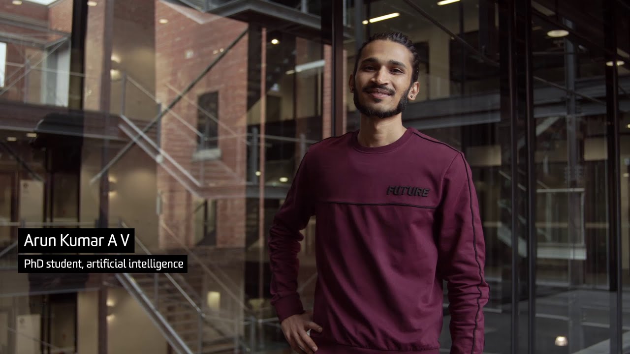 Arun Kumar A V's PhD involves researching ways for AI and humans to effectively collaborate.