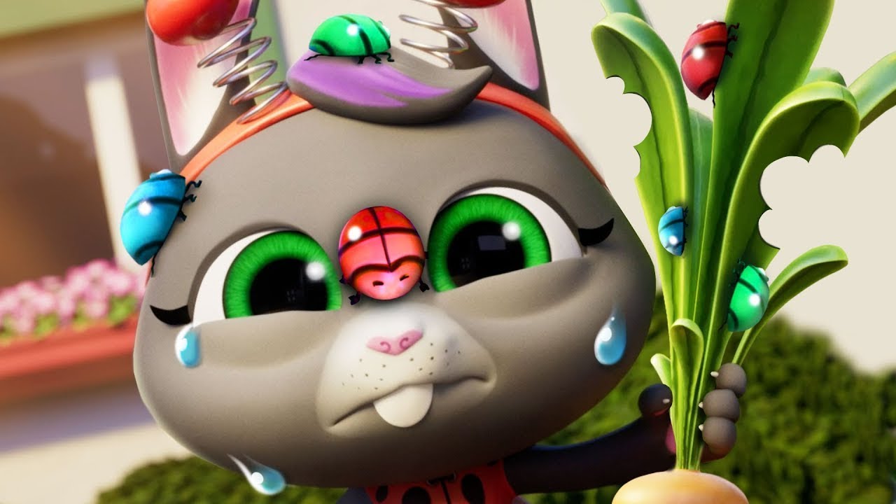 Talking Tom 🐱 Jardín Bajo Ataque (Pequeños Insectos Desagradables 2) 🐞 Episodio 236 ⭐ Súper Toons TV