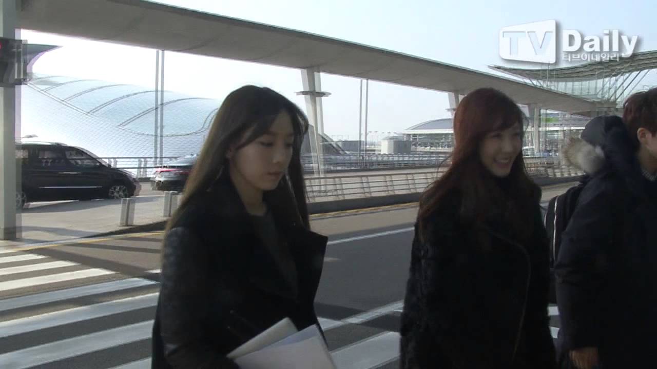[tvdaily] ★소녀시대★ 출국, 깜찍+러블리+시크...9人9色 공항패션