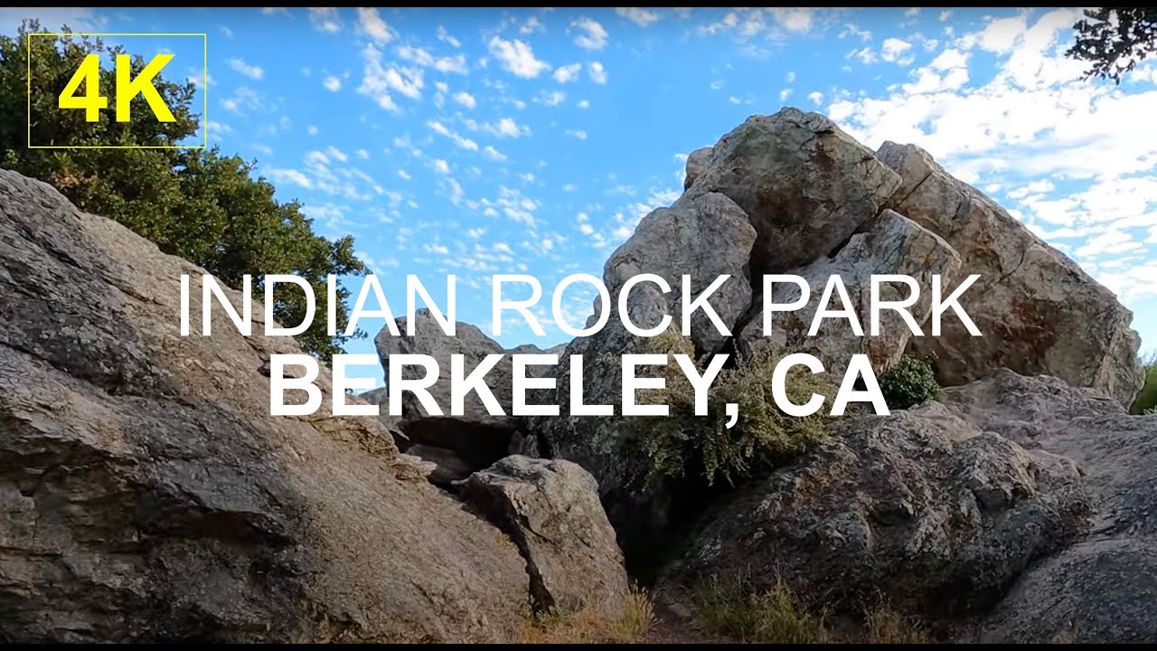 BERKELEY, CA | Path to Indian Rock Park | 4K Walk