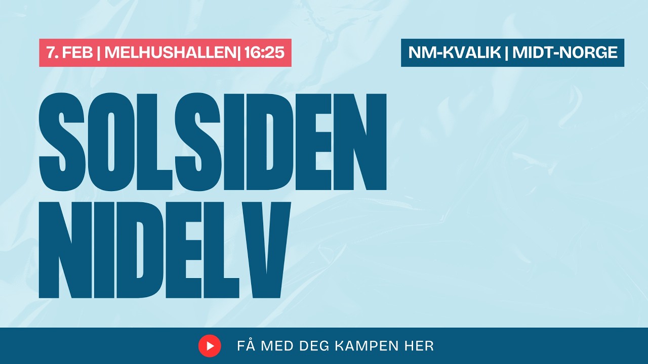 NM Regionskvalik Midt-Norge: Solsiden - Nidelv
