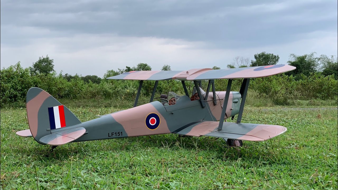VQ DH82 Tiger Moth 46 size EP-GP