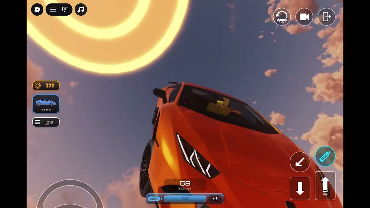 Roblox/無限nitro 車輛 時速飆1500!!!  車輛直接飛起來 還瘋狂漂移