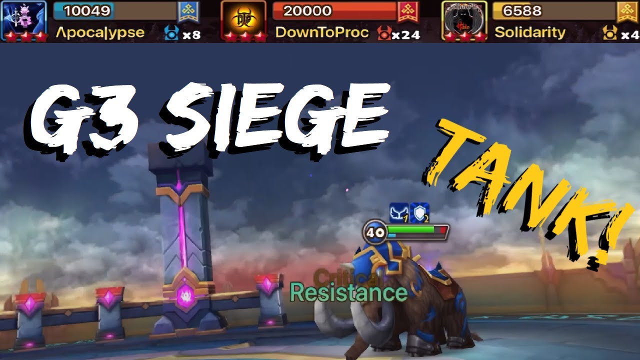 Talc SURVIVES 4 Violent Procs! vs. DownToProc and Solidarity (G3 Siege - Summoners War)