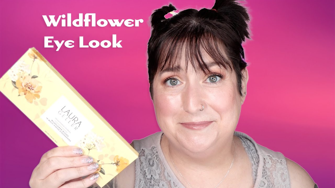 WILDFLOWER EYE LOOK | Laura Geller Palette & Ipsy July 2024