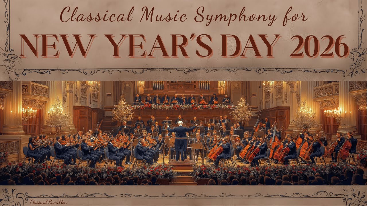Happy New Year Classic Orchestra ✨ Magical Christmas Carols & Winter Melodies