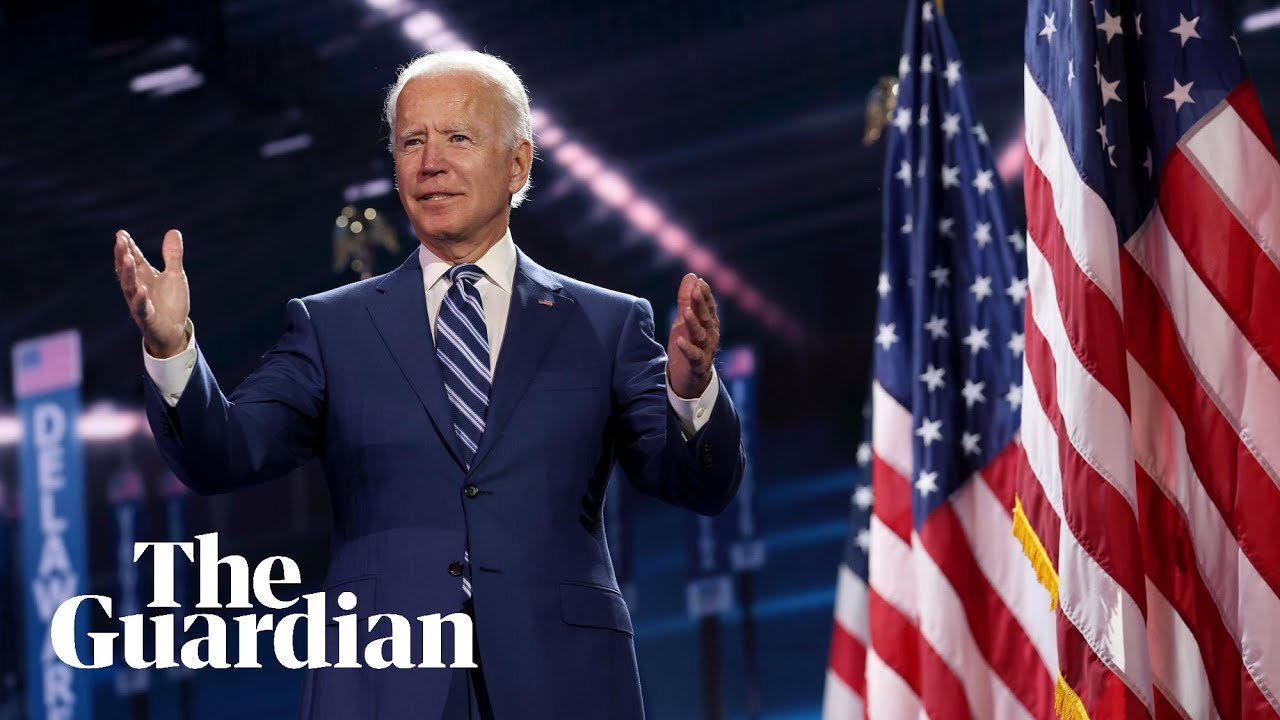 Democratic national convention day four: Joe Biden delivers closing speech &ndash; watch live