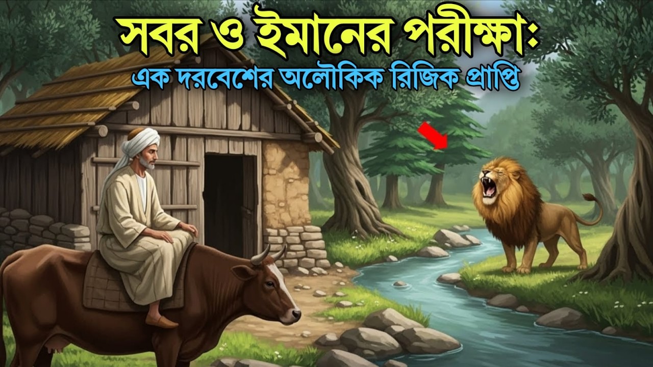ইমান ও ধৈর্যের পরীক্ষা — এক দরবেশের অলৌকিক রিজিক প্রাপ্তি |