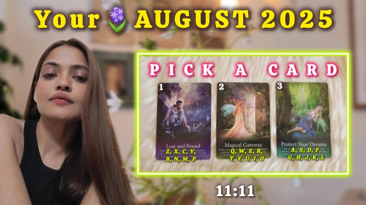 🎯🦄AUGUST 2025●🌷LOVE&bull;CAREER&bull;EXAMS&bull;MONEY●🌈PICK A CARD●💎TAROT by NAZISH