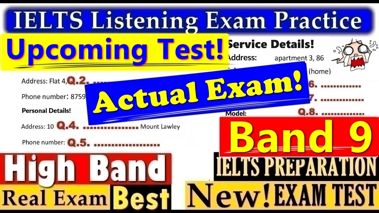 IELTS LISTENING PRACTICE TEST 2026 WITH ANSWERS | 21.08.2026