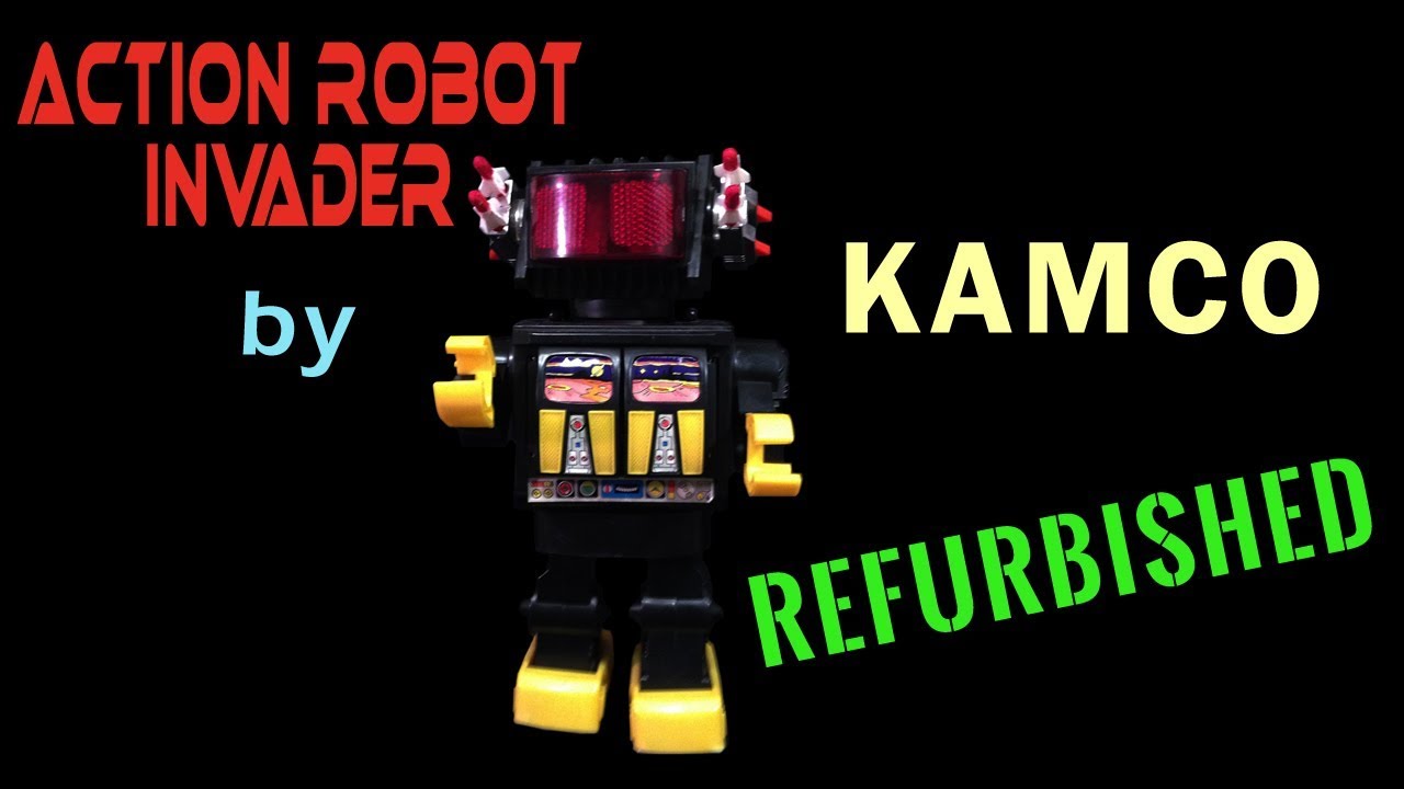 Action Robot Invader by Kamco, break down and refurbish.