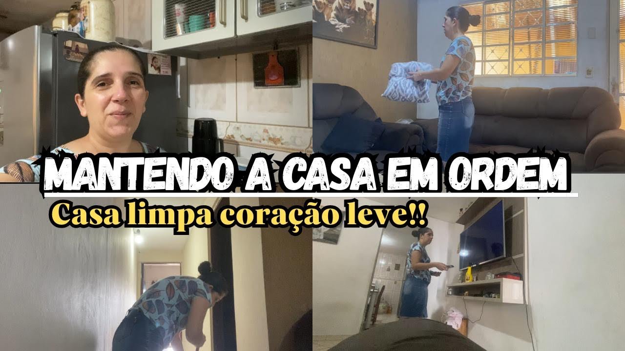 ROTINA DE LIMPEZA LEVE PELA CASA | SIMPLES, RÁPIDA E MOTIVADORA ✨