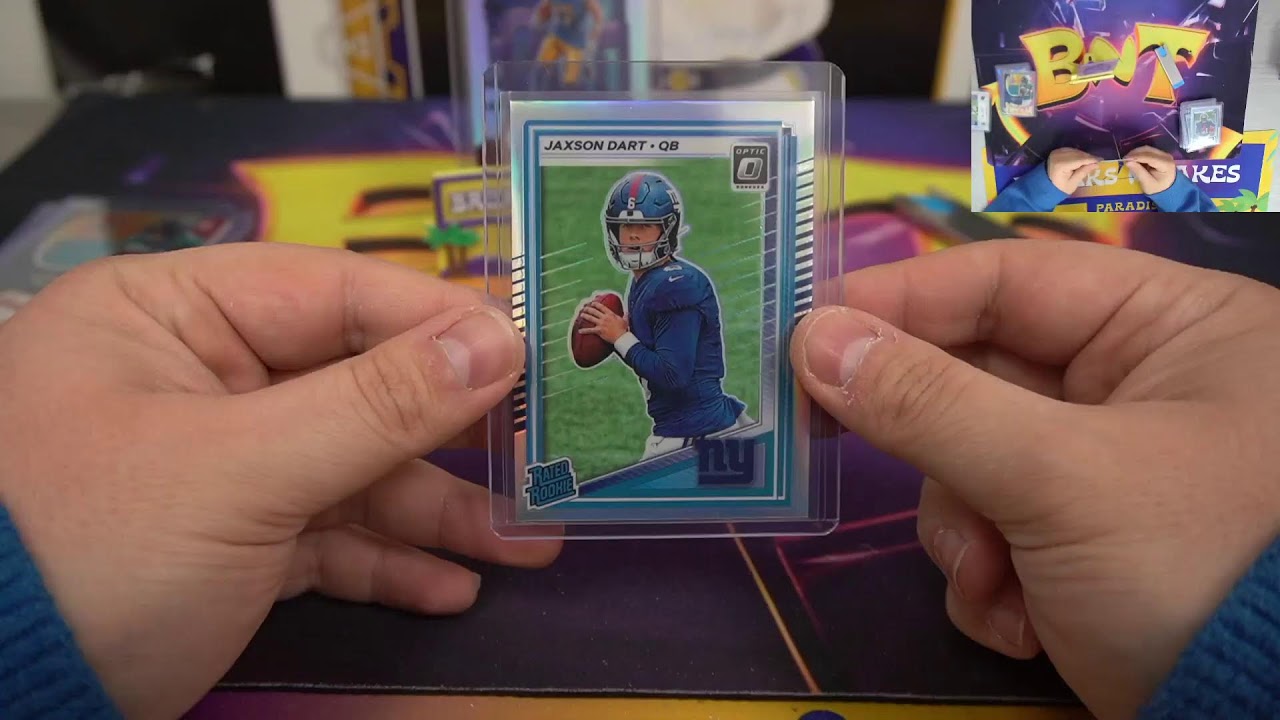 Break #3027: 2025 Panini Donruss Optic Football Blaster Full Case (20 Box) Team Break