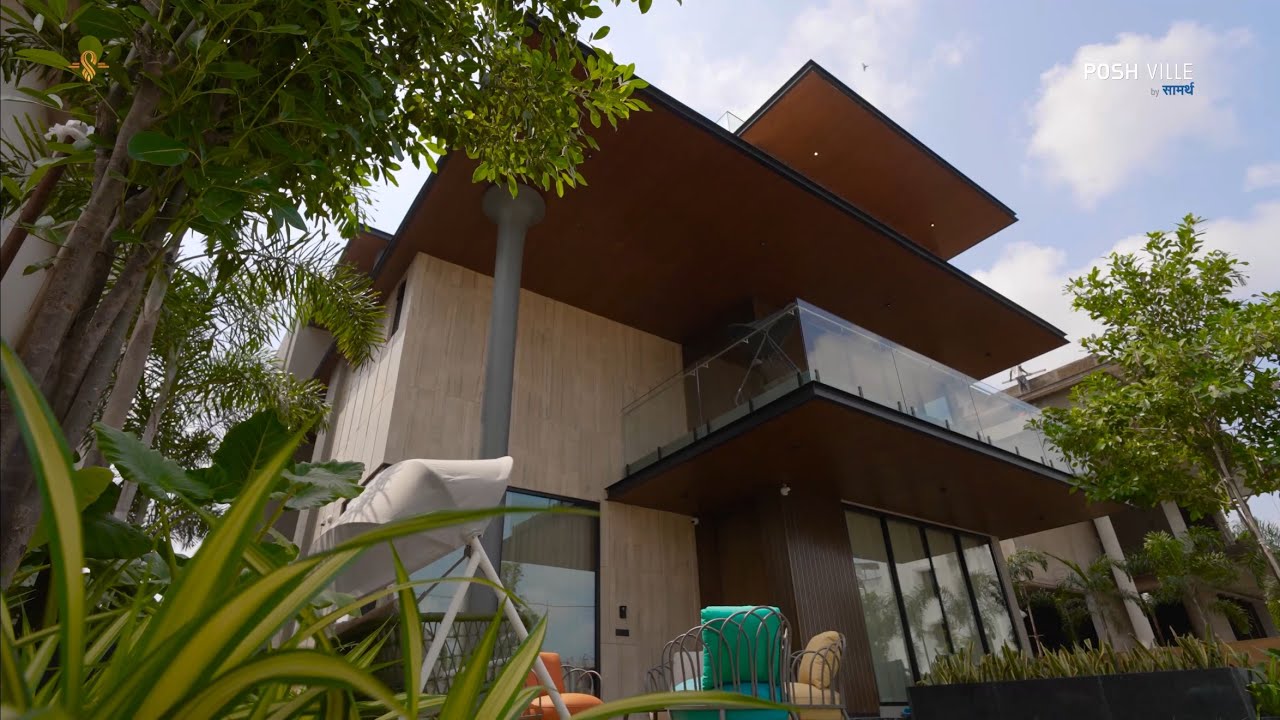 POSH VILLE by सामर्थ | 4 BHHLK VILLE | Show House | Individual Villa | It's RARE | Nr GIFT City |