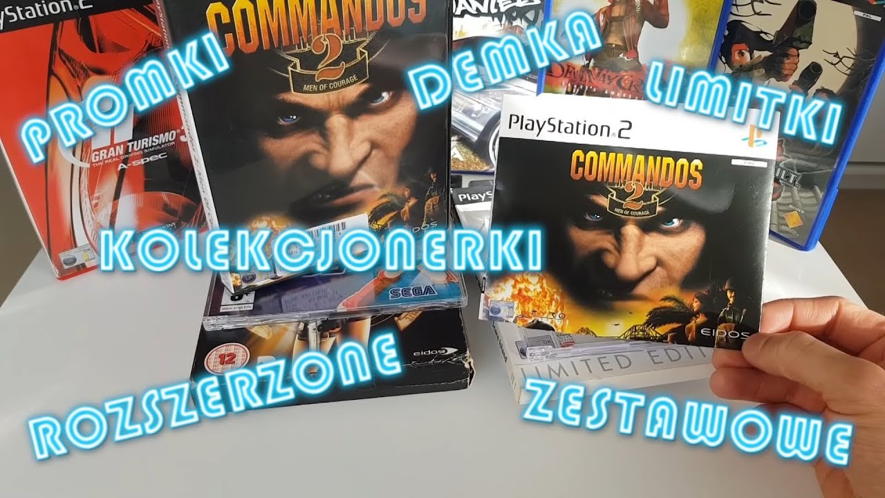 Przegląd poszczególnych wydań gier na konsolę PS2