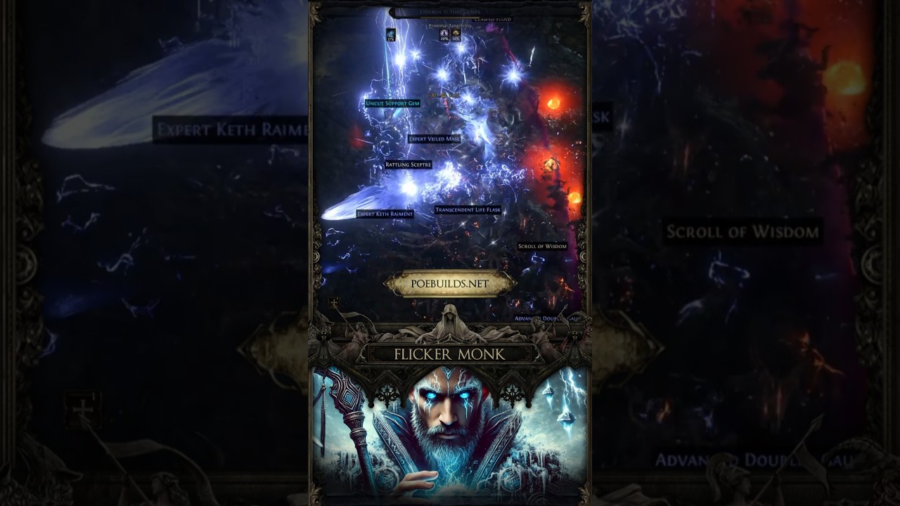 Path of Exile 2 - Invoker Build Guide - Flicker Strike Monk - PoE 2 Builds #poe2