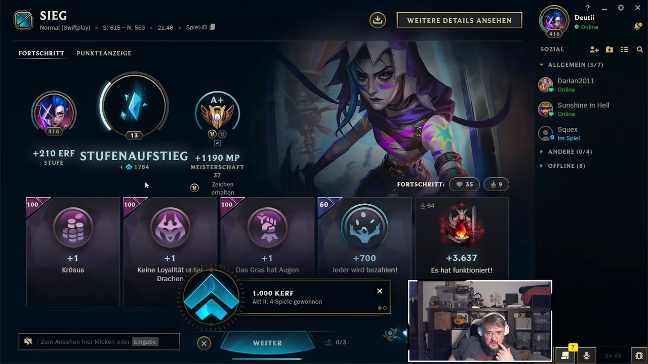 League of Legends | SWIFTPLAY | Jinx | A+ | w/friends | 06.03.2026 | 9
