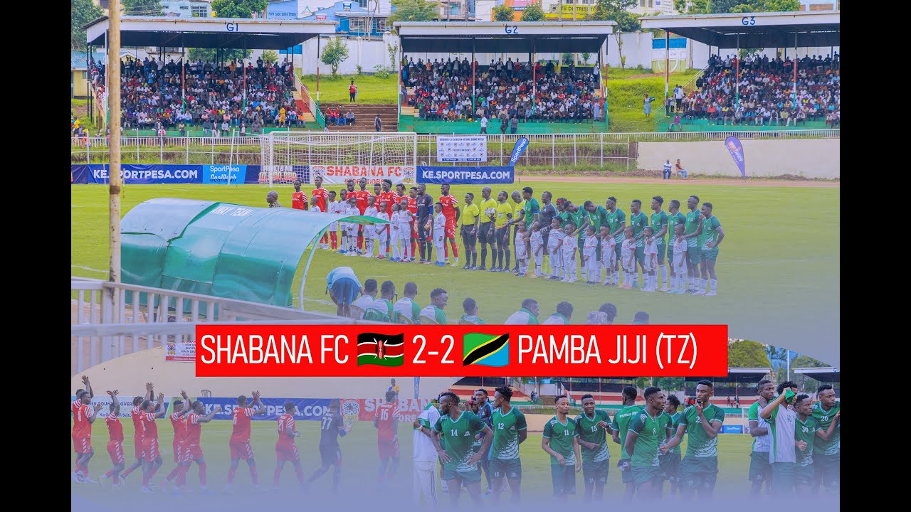 The highlight match featured a friendly showdown between Shabana FC and Tanzania’s Pamba Jiji FC