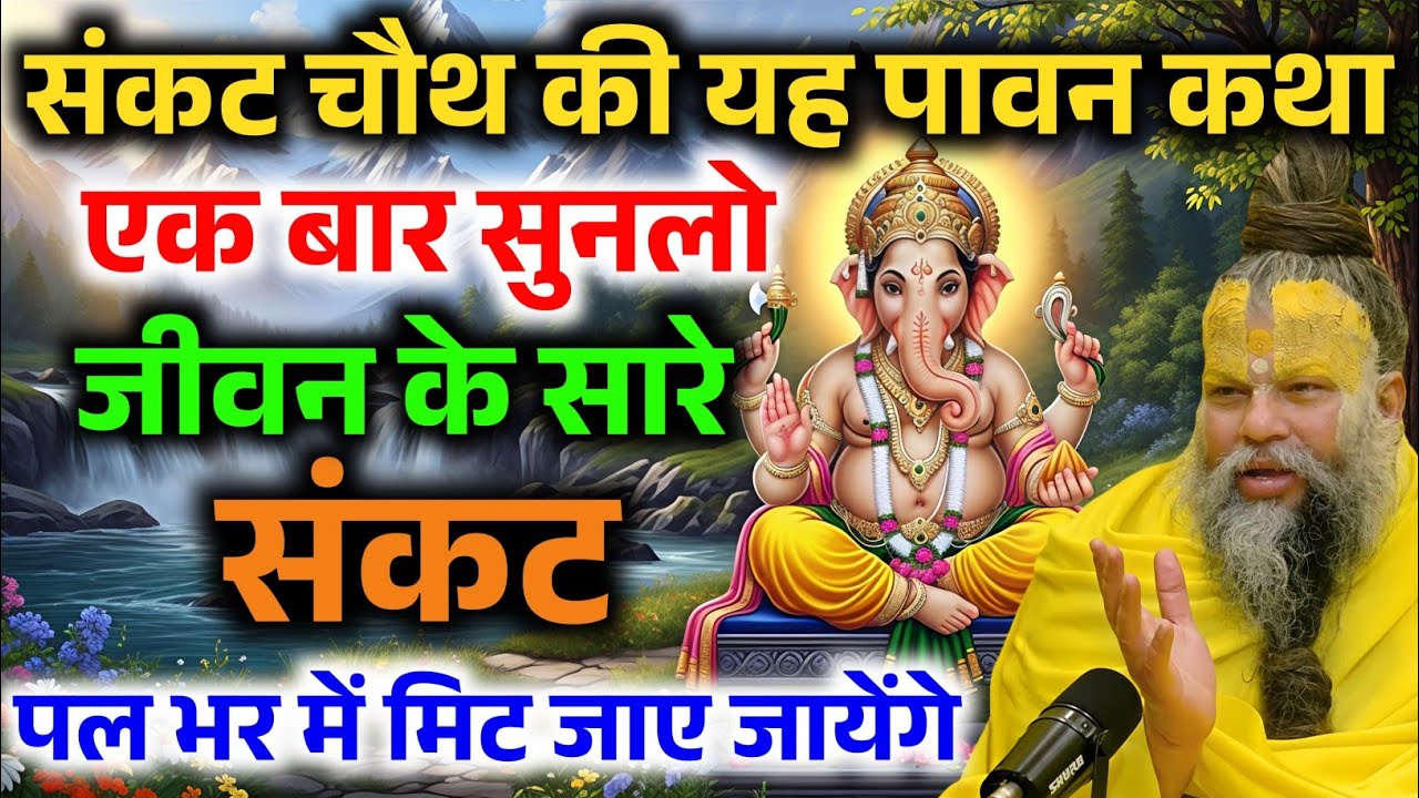 संकट चौथ की यह पावन कथा सुन लो, जीवन के सारे संकट स्वयं मिट जाएंगे ! Premanand ji Maharaj