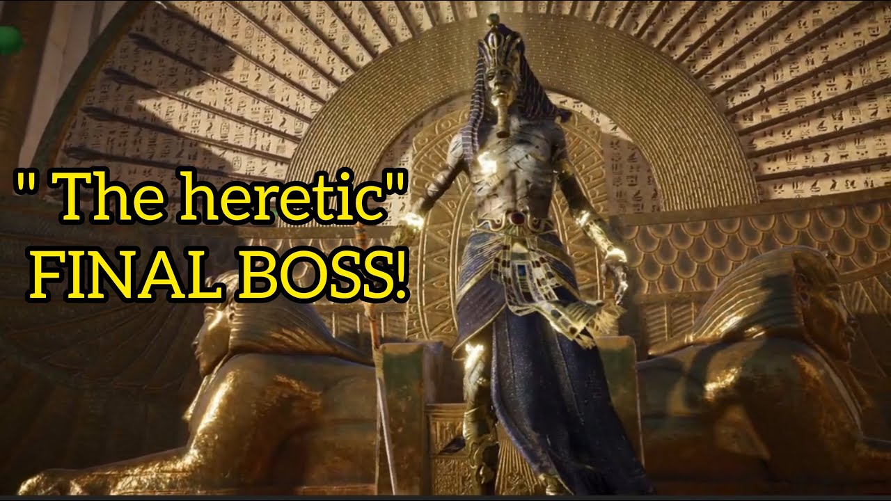 Assassin's Creed Origins - The Heretic final Boss - L'eretico boss finale