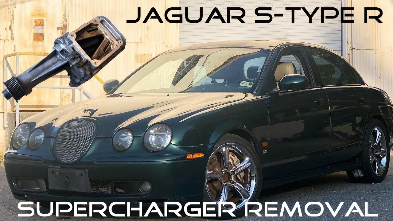 HOW TO: Jaguar S-Type R Supercharger Removal | Jaguar STR/XKR/XJR | EATON M112 | With a SECRET!