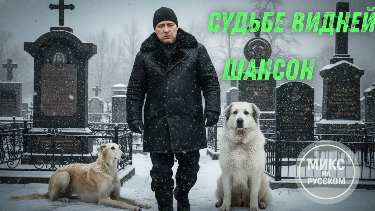 ❄️🐕 Старый двор НОВЫЙ ХИТ ШАНСОН ДЛЯ ДУШИ – Тишина кладбища и верный друг