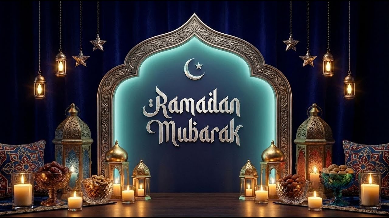 Ramadan Mubarak 2026 - 1447 H 🌙 Relaxing Islamic Instrumental for Prayer & Reflection