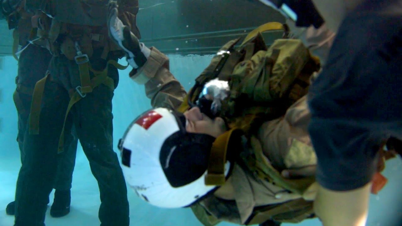 Marine Corps Water Survivability Training | Aviation Survival Training Center, MCAS Cherry Point, NC
