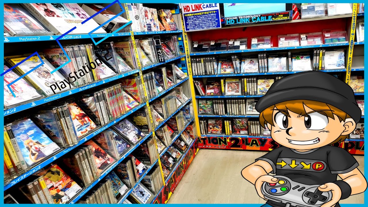 PS2 Games at Trader in Akihabara (Selection and Prices)