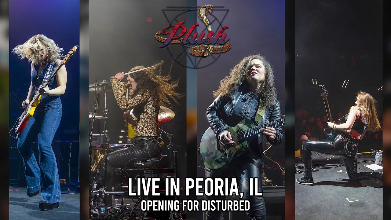 Plush - Live in Peoria, IL 01/19/2024 [Opening for Disturbed]