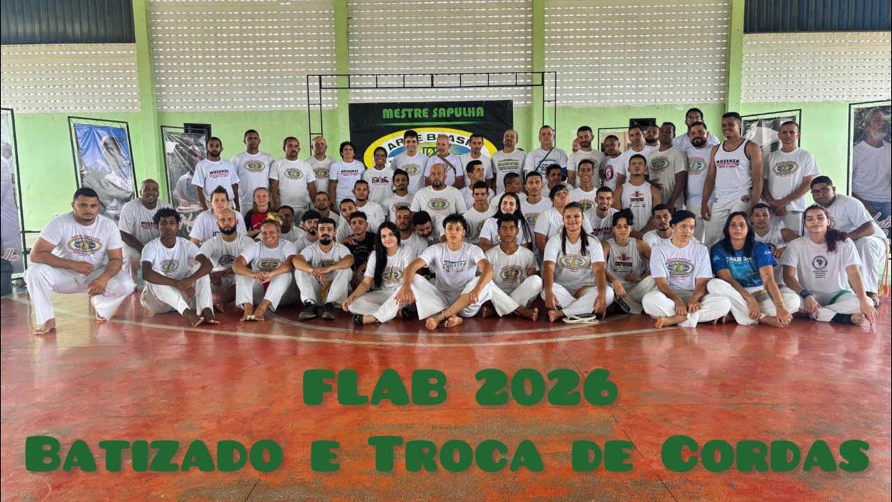 Energia lá no alto, berimbau chamando e ninguém ficou parado! 🔥 FLAB 2026 🔥