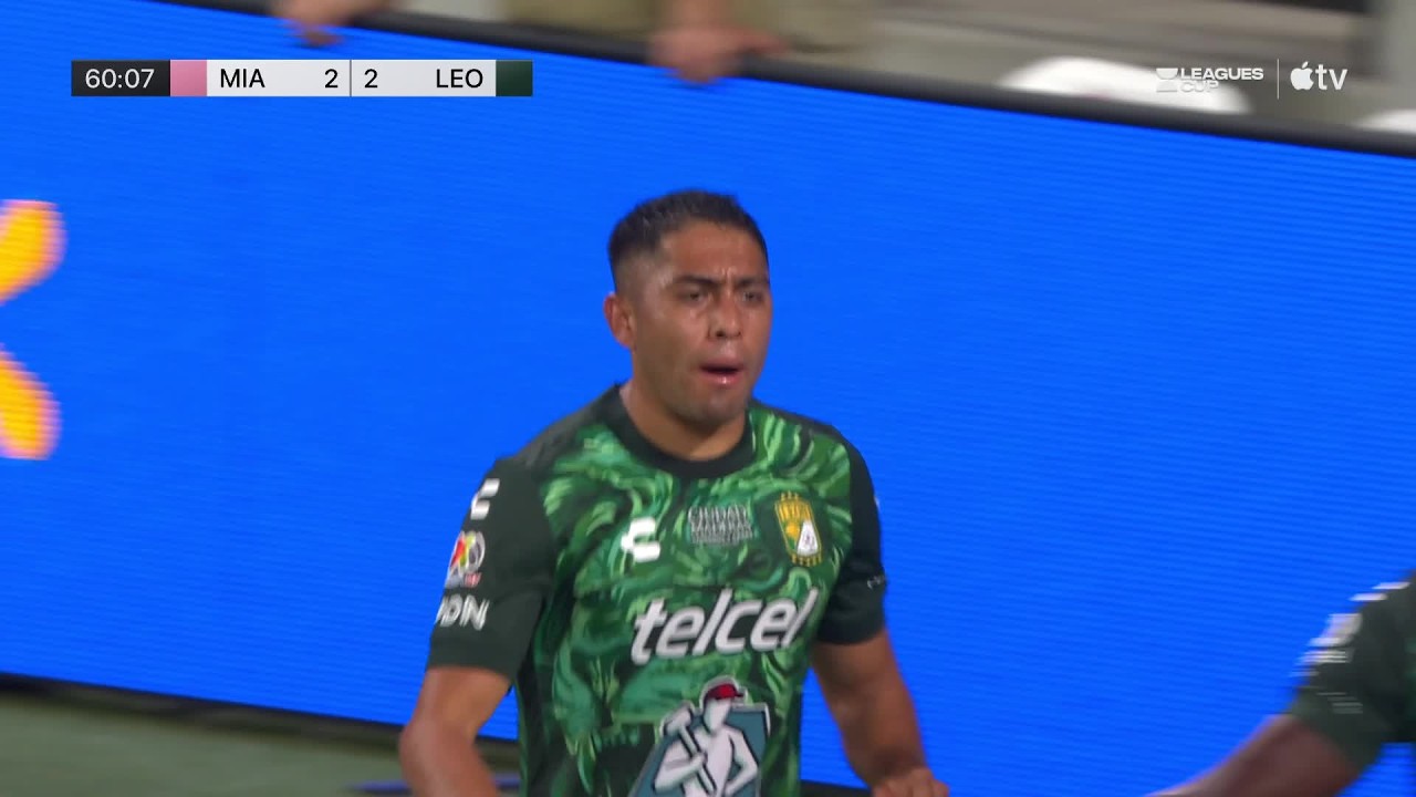 Golazo de Juan Pablo Dom&iacute;nguez 😮&zwj;💨 logra empatar ante Inter Miami